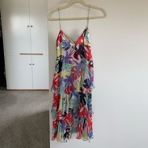 TIBI tropical maxi